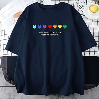 Camiseta Undertale: Estilo Tumblr e Algodão Premium
