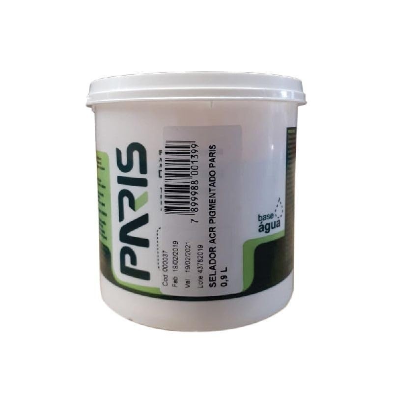 Selador Acrílico Fosco Branco 0,9L Paris 5605 - Acabamento Premium para Projetos Criativos