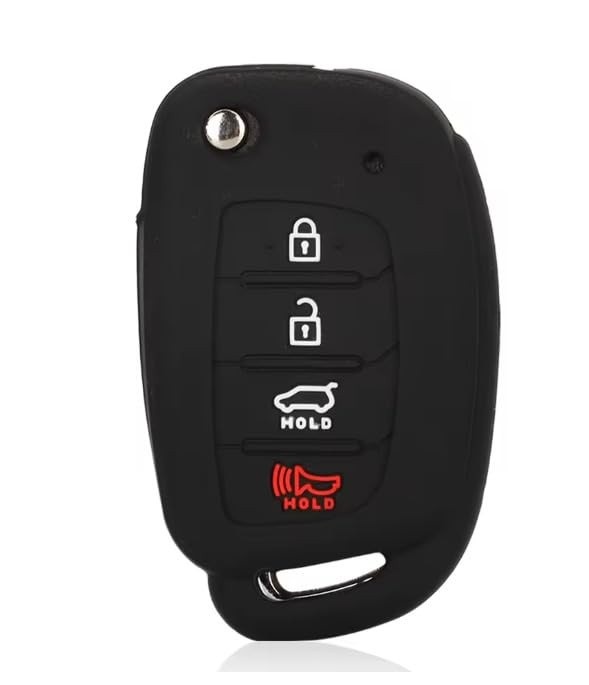 Capa de Silicone Premium para Chave Canivete Hyundai Creta e HB20/HB20S - Proteção e Estilo