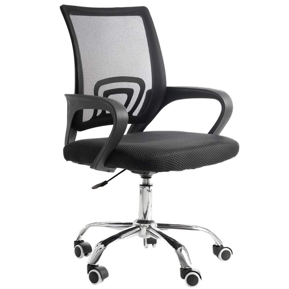 Cadeira de Escritório Giratória Executive Três Comfort Preta - Conforto e Ergonomia Premium