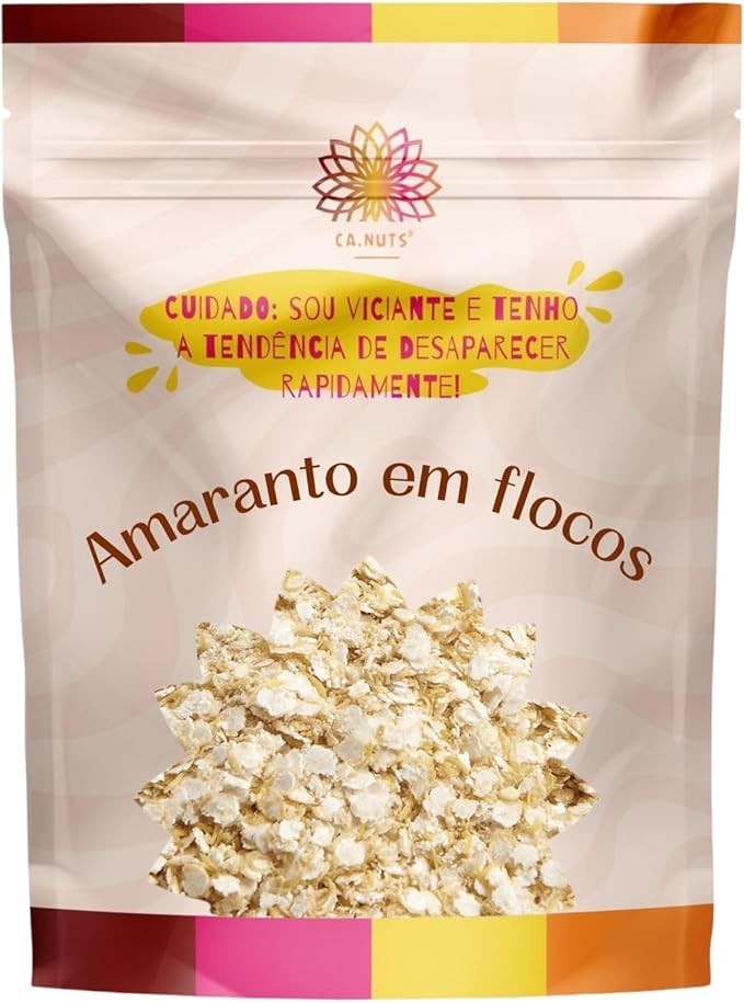 Amaranto em Flocos Natural Premium Ca.Nuts (1 Kg)