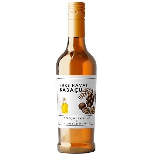 Óleo de Coco Babaçu Havaiano 1L – Seleção Premium