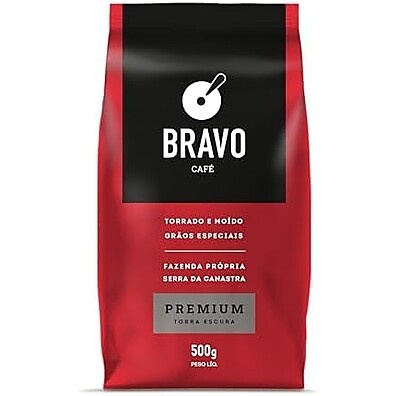 Café Bravo Moído Premium: Sabor Intenso 500g