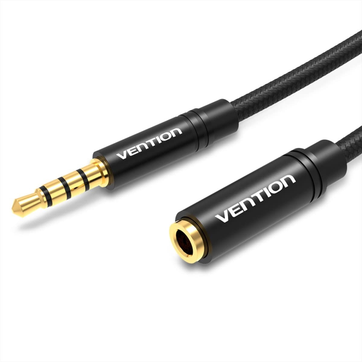 Cabo Extensor P2 Premium Vention 1,5m: Som Imersivo e Liberdade para PC e Microfone