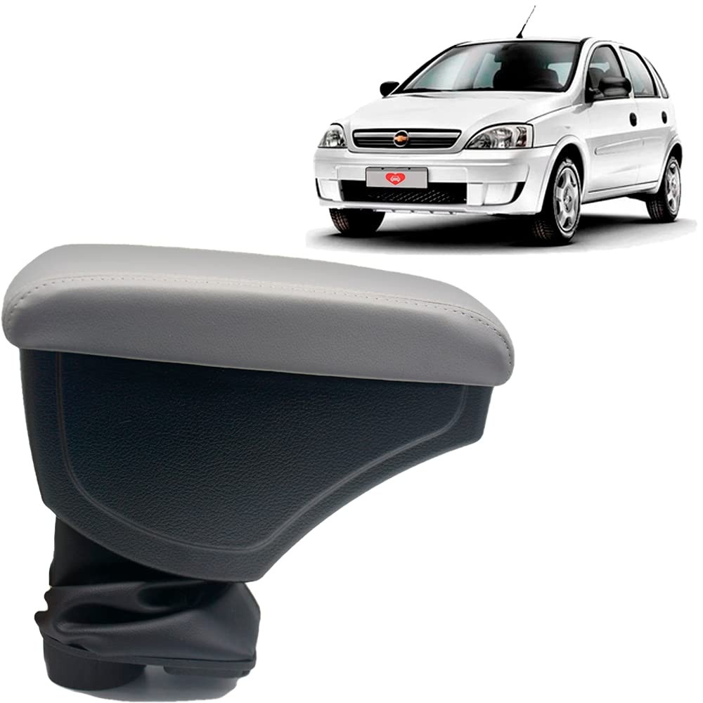 Apoio de Braço Corsa Hatch Max 2007-2008 Preto com Linha Premium