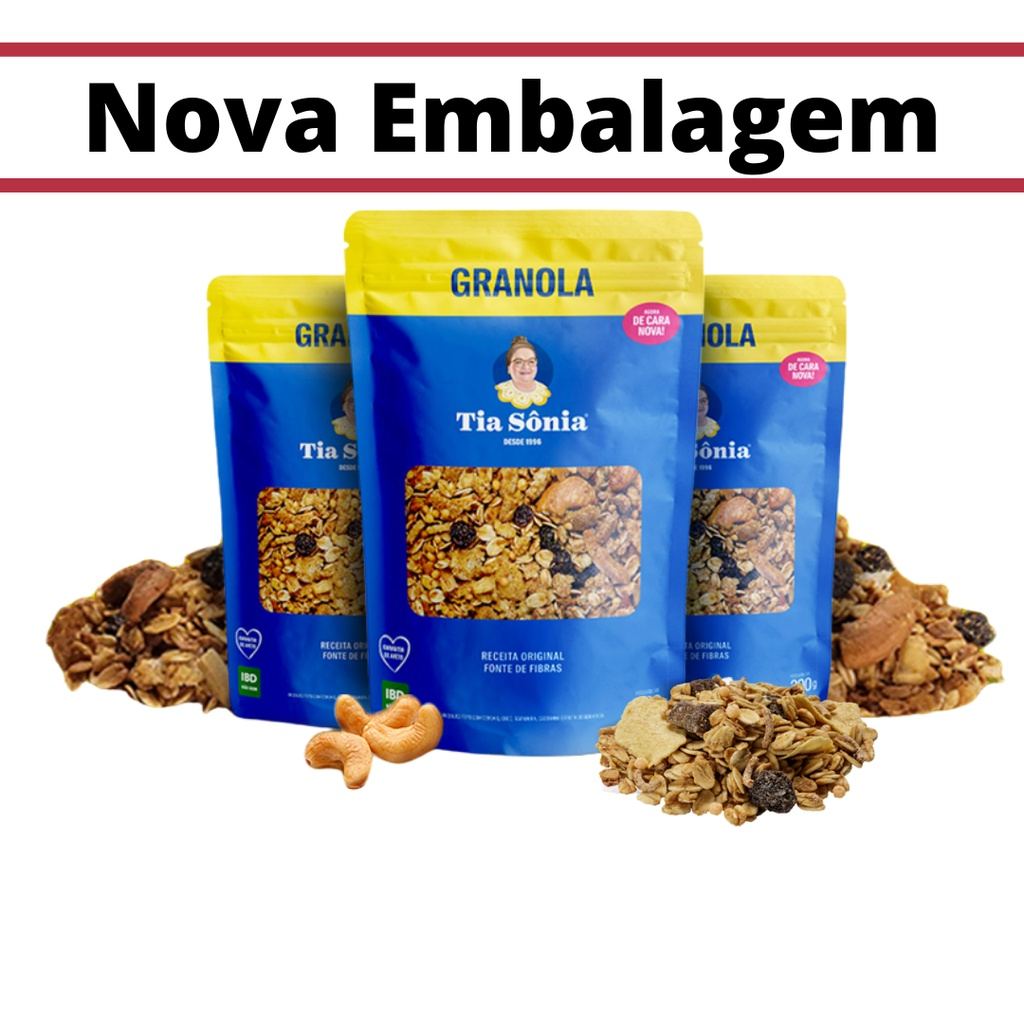 Granola Tia Sônia 200g: Energia e Sabor Premium ✨