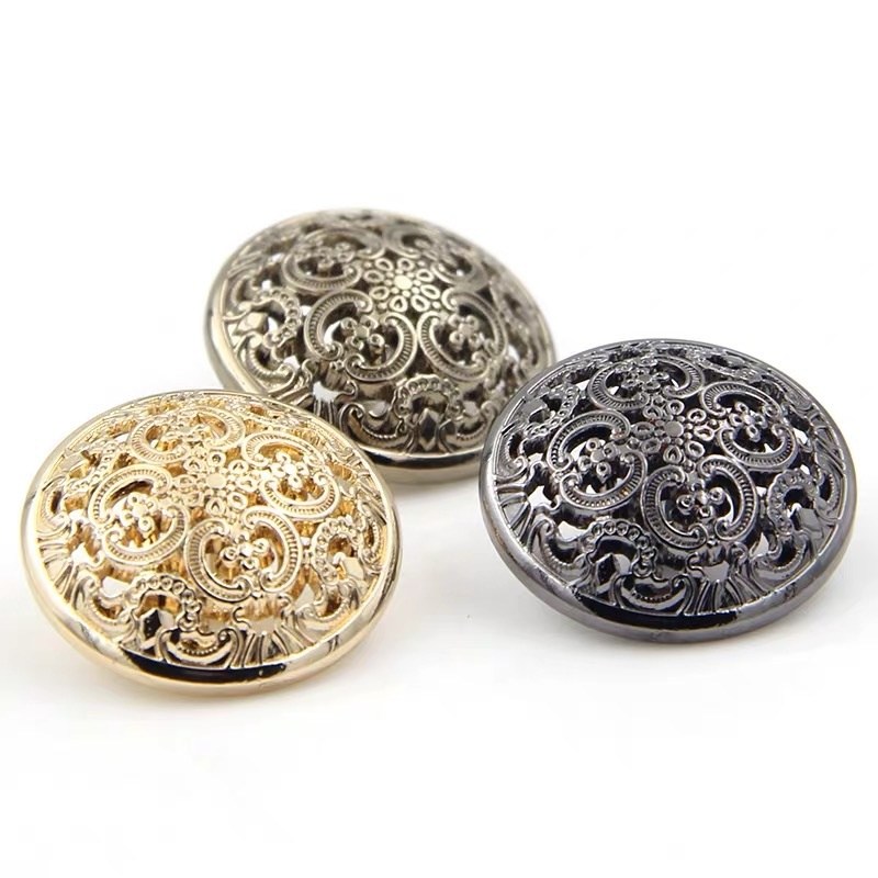 Botões de Metal Vintage: Estilo Retrô com Toque Premium