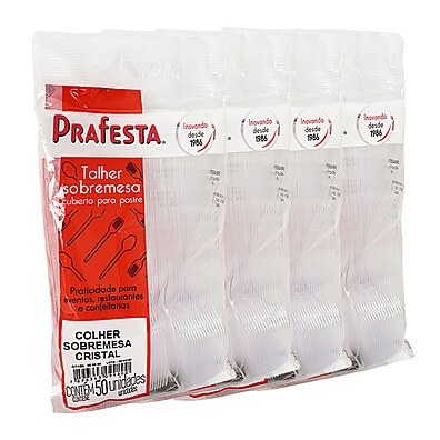 Colheres Prafesta: 200 Unidades Premium!