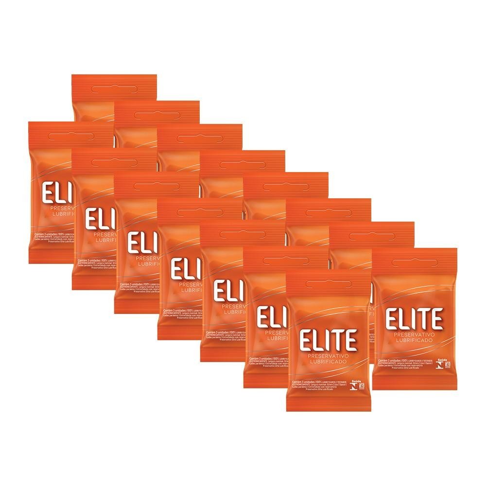 Preservativo Elite: Kit com 15 Pacotes + Proteção