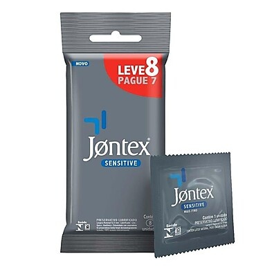 Preservativo Jontex Sensitive: Mais Sensação com Proteção