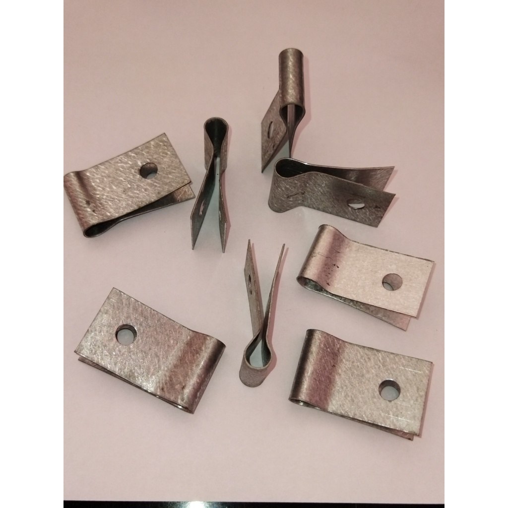 Presilha Concertina Dupla Kit 150pçs – Fixação Resistente