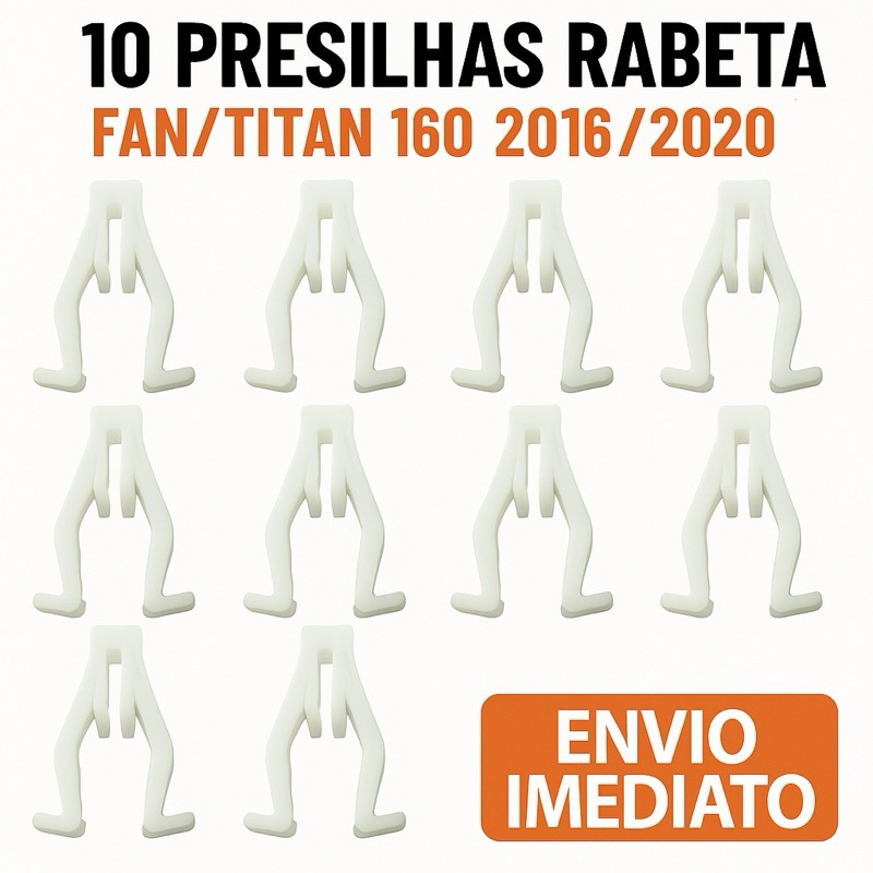 Presilhas Titan 150/Fan 125/150: Fixação Perfeita!