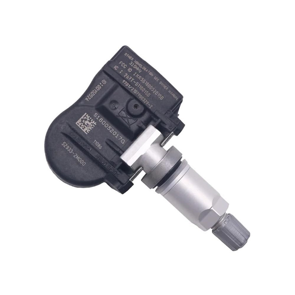 Sensor de Pressão de Pneu TPMS 52933-2M000 para Hyundai Accent, Genesis, Santa Fe e Sonata - Kit 1/4 PCS