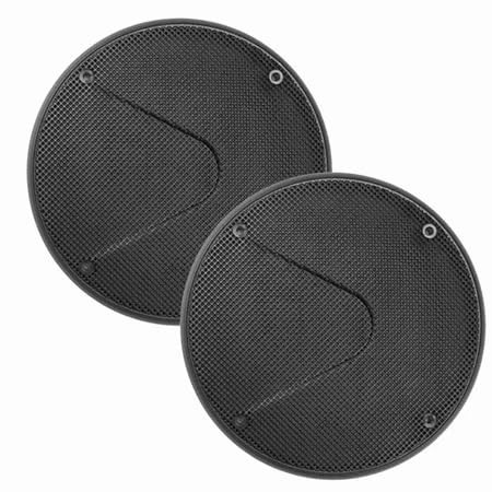 Tela Protetora Premier 6" Preta (2 Peças) - Design Premium para Seu Alto Falante