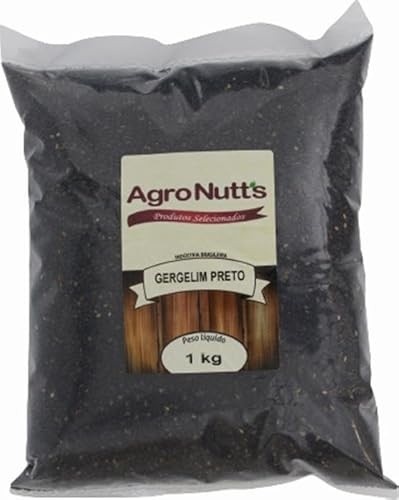 Gergelim Preto Nacional 1Kg Agronutts