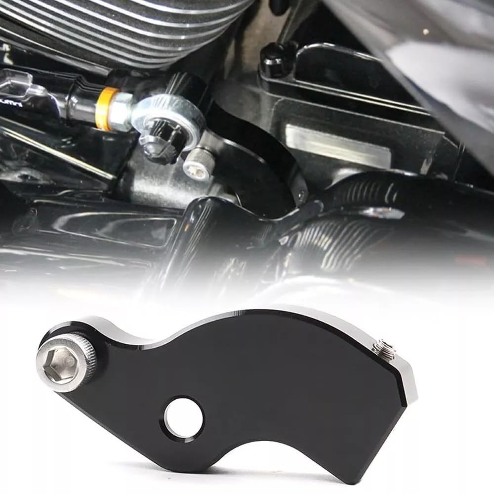 Kit EZ Shift Neutral Pro Harley M8 Baggers/Softails: Neutro Fácil e Sem Esforço (Anodizado Preto)