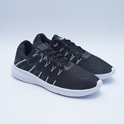 Tênis Masculino para Caminhada com Amortecimento Azul e Preto