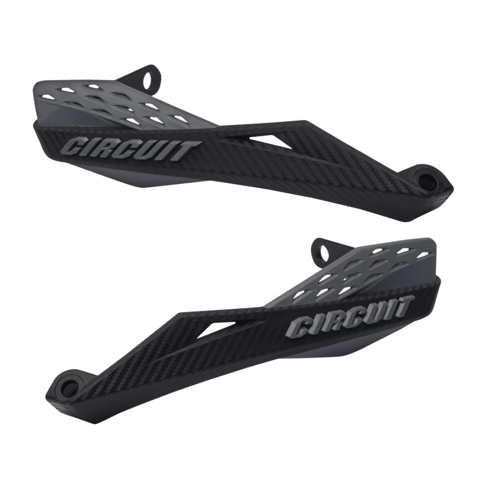 Protetor de Mão Fênix Carbon Preto e Cinza - Segurança e Estilo para Sua Moto