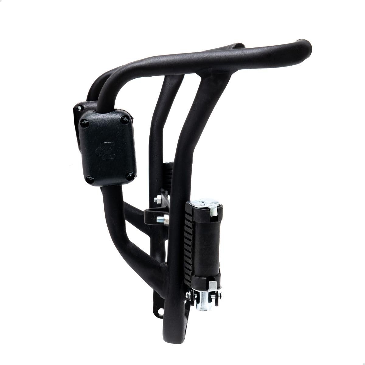 Protetor de Carenagem e Motor Yamaha Factor 150 - Segurança e Estilo em Preto Fosco