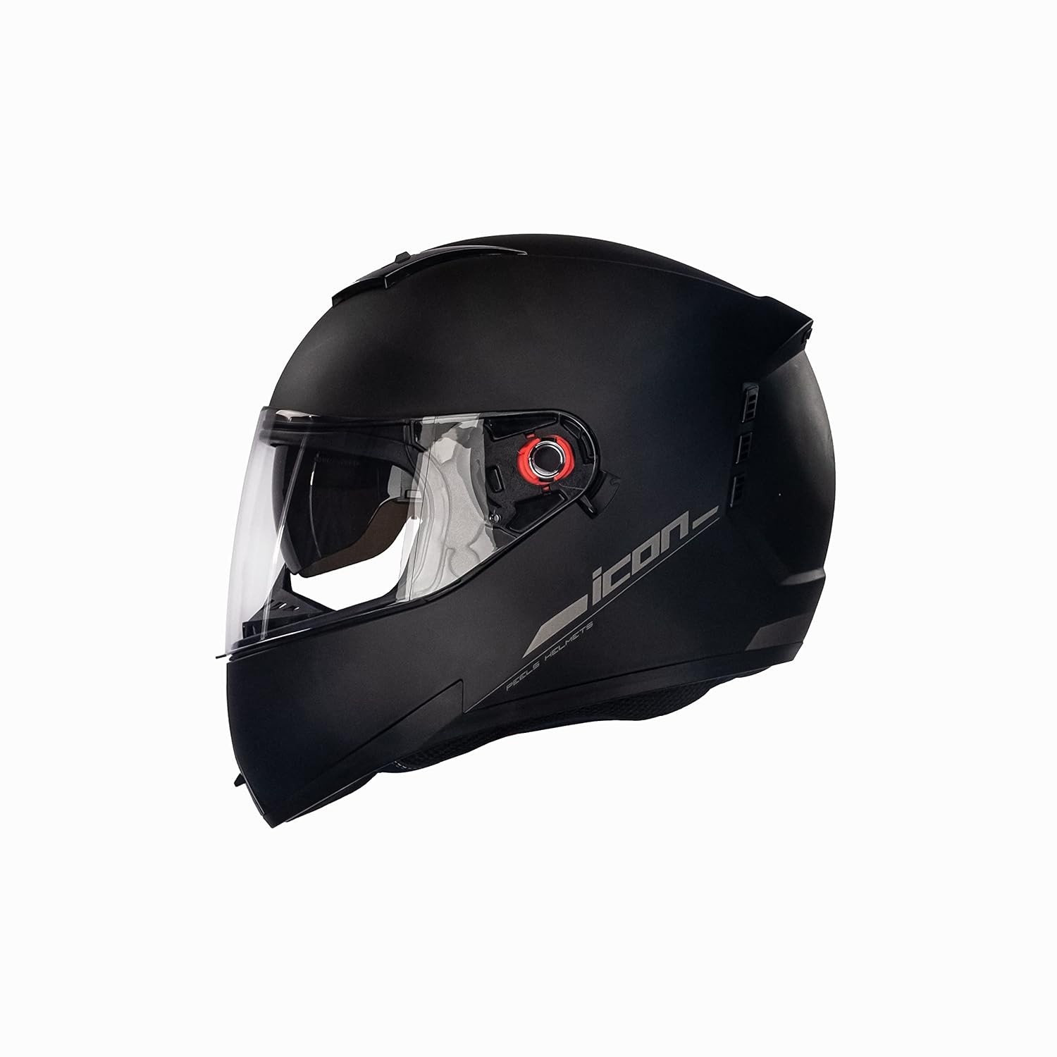 Capacete Peels Icon Classic Preto Fosco/Grafite: Segurança e Estilo para Sua Moto