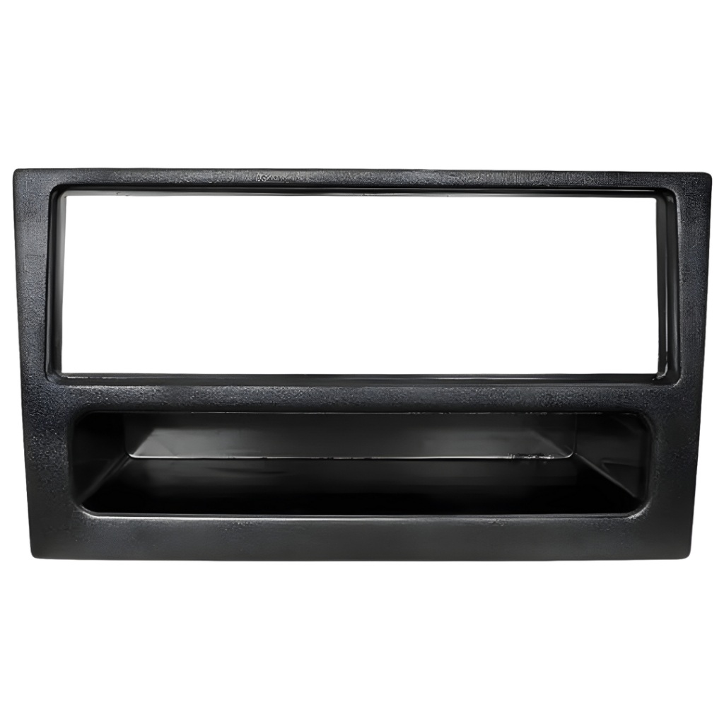 Moldura 1 Din para Chevrolet Corsa 2002-2012 com Porta Objetos Preto