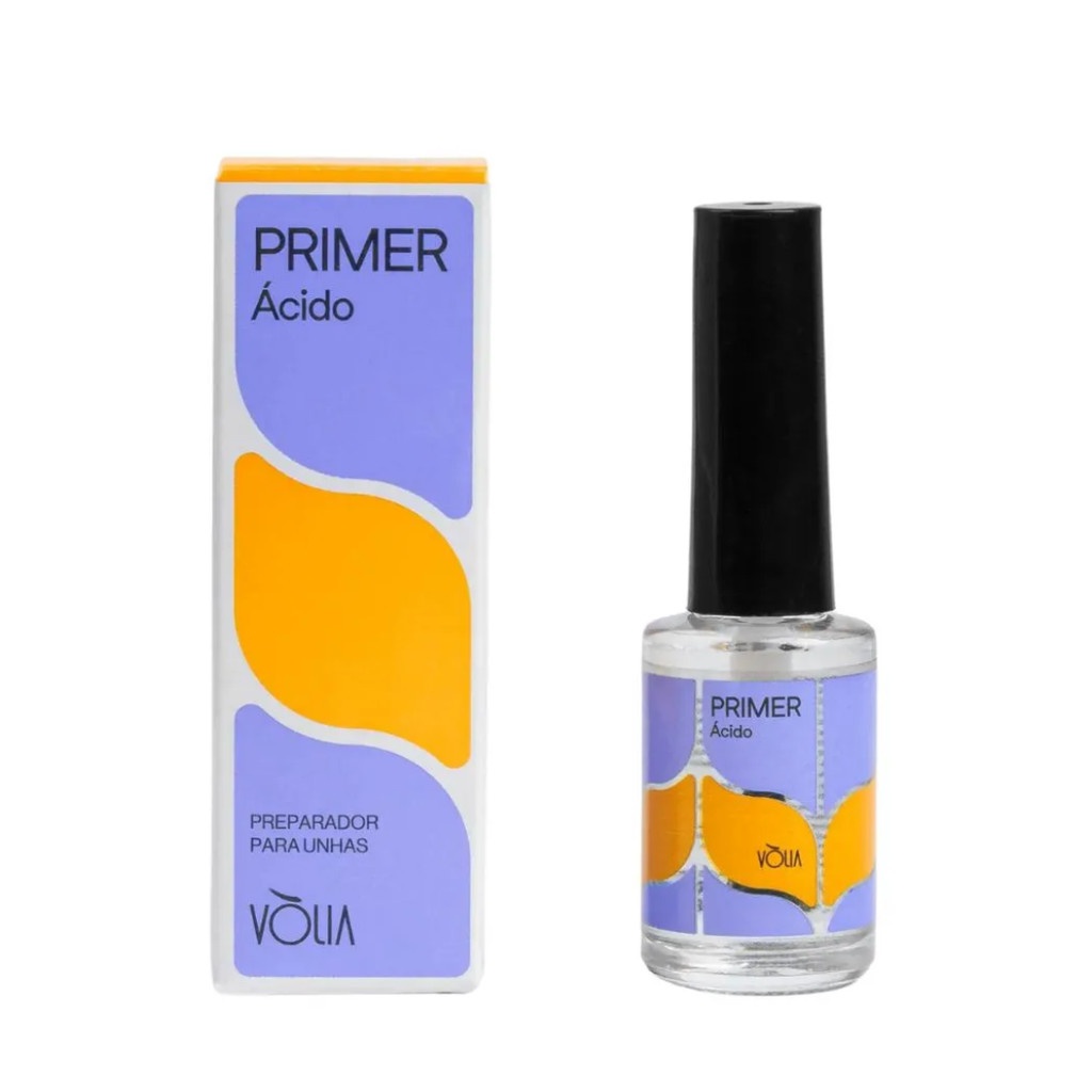 Primer Vòlia Ácido 10ml: Aderência Extrema para Unhas Perfeitas!