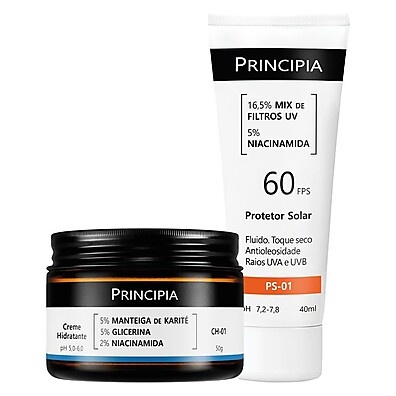 Principia Kit Diário: Hidratação + FPS 60