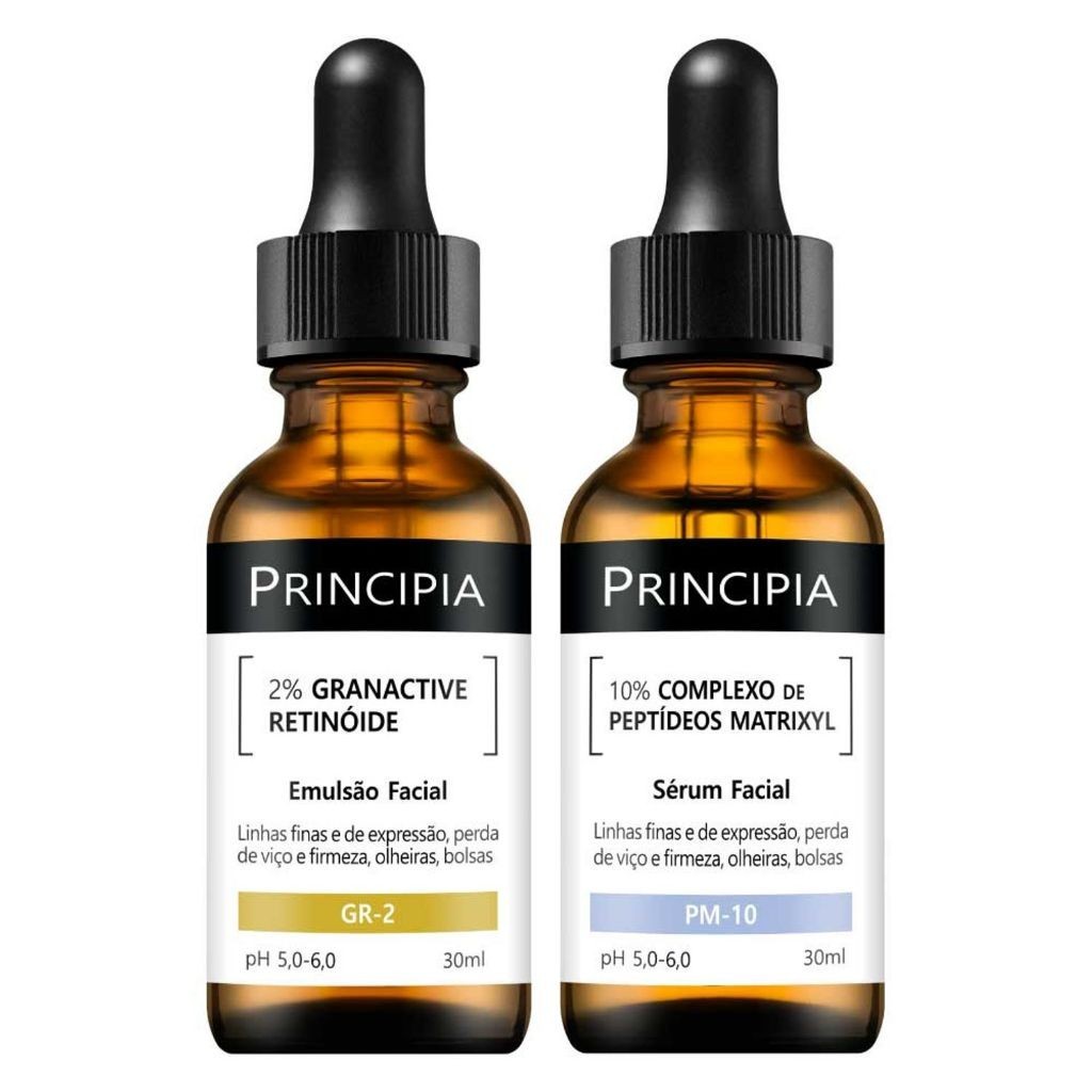 Principia Kit Retinóide + Peptídeos: Rejuvenesça Sua Pele!