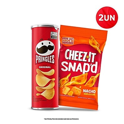 Pringles® + Cheez-It®: O Combo Crocante que Vicia