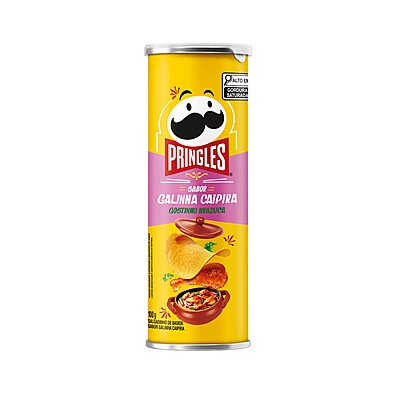 Pringles Galinha Caipira 100g – Crocância que Surpreende!