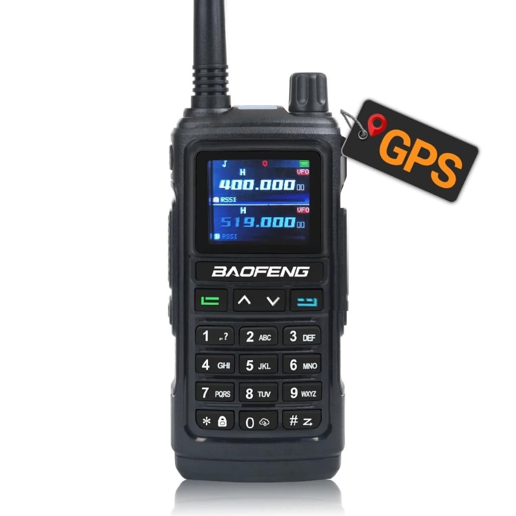 Rádio Baofenng Walkie Talkie UV-17 PRO com GPS: Comunicação Avançada e Segura