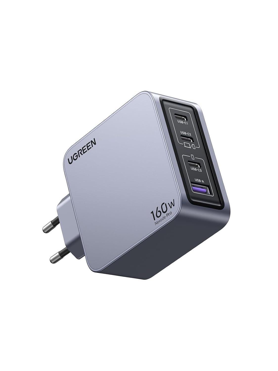 UGREEN Nexode Pro 160W: Carregador USB-C GAN 4 Portas PD3.1 para Máxima Velocidade