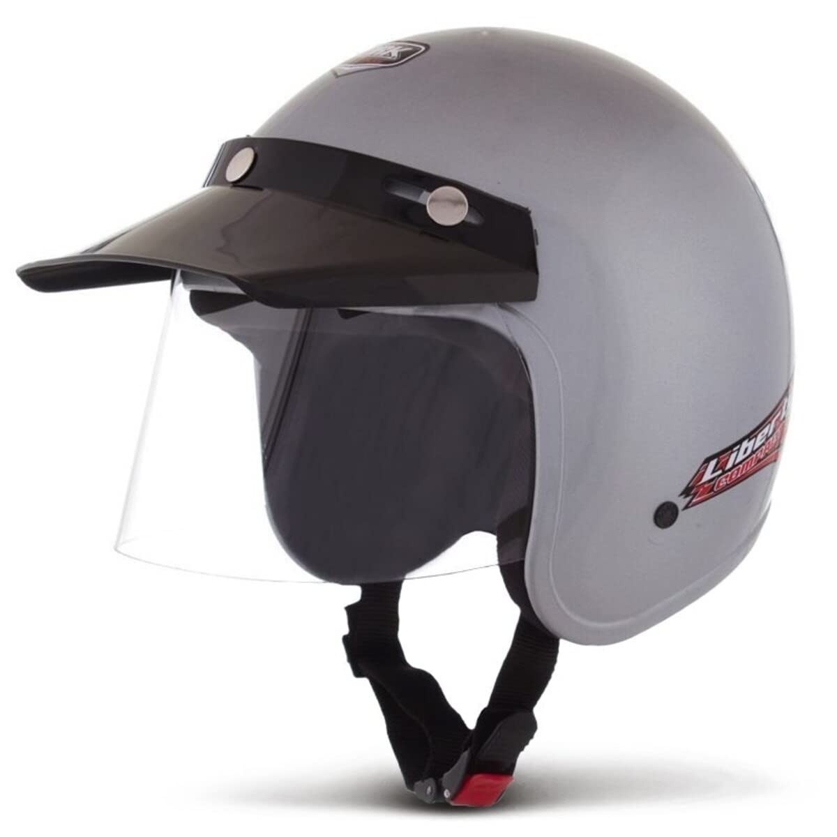 Capacete Aberto Pro Tork Liberty Compact Solid Prata - Segurança e Estilo para Você!