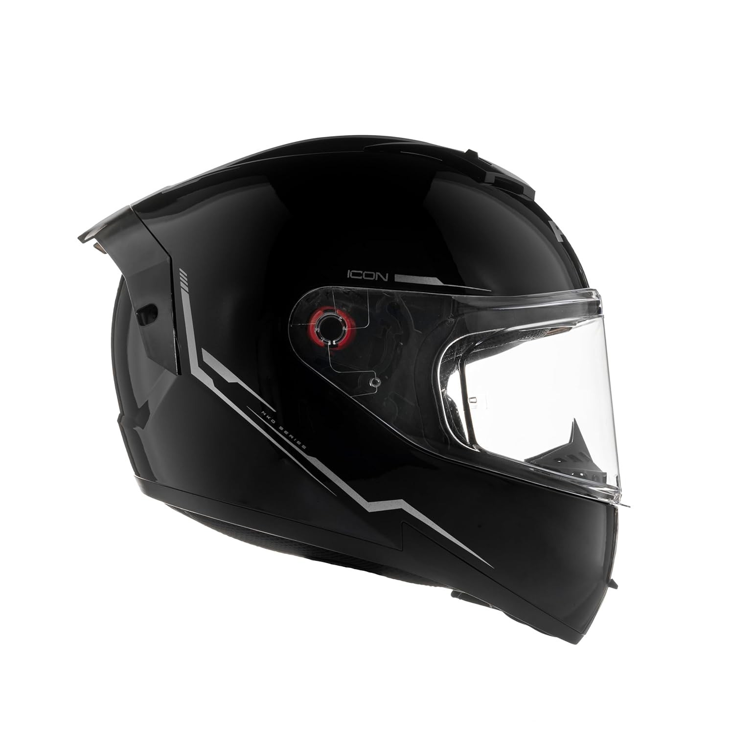 Capacete Peels Icon Pro NKD Preto/Prata 58: Segurança e Conforto com Óculos Interno