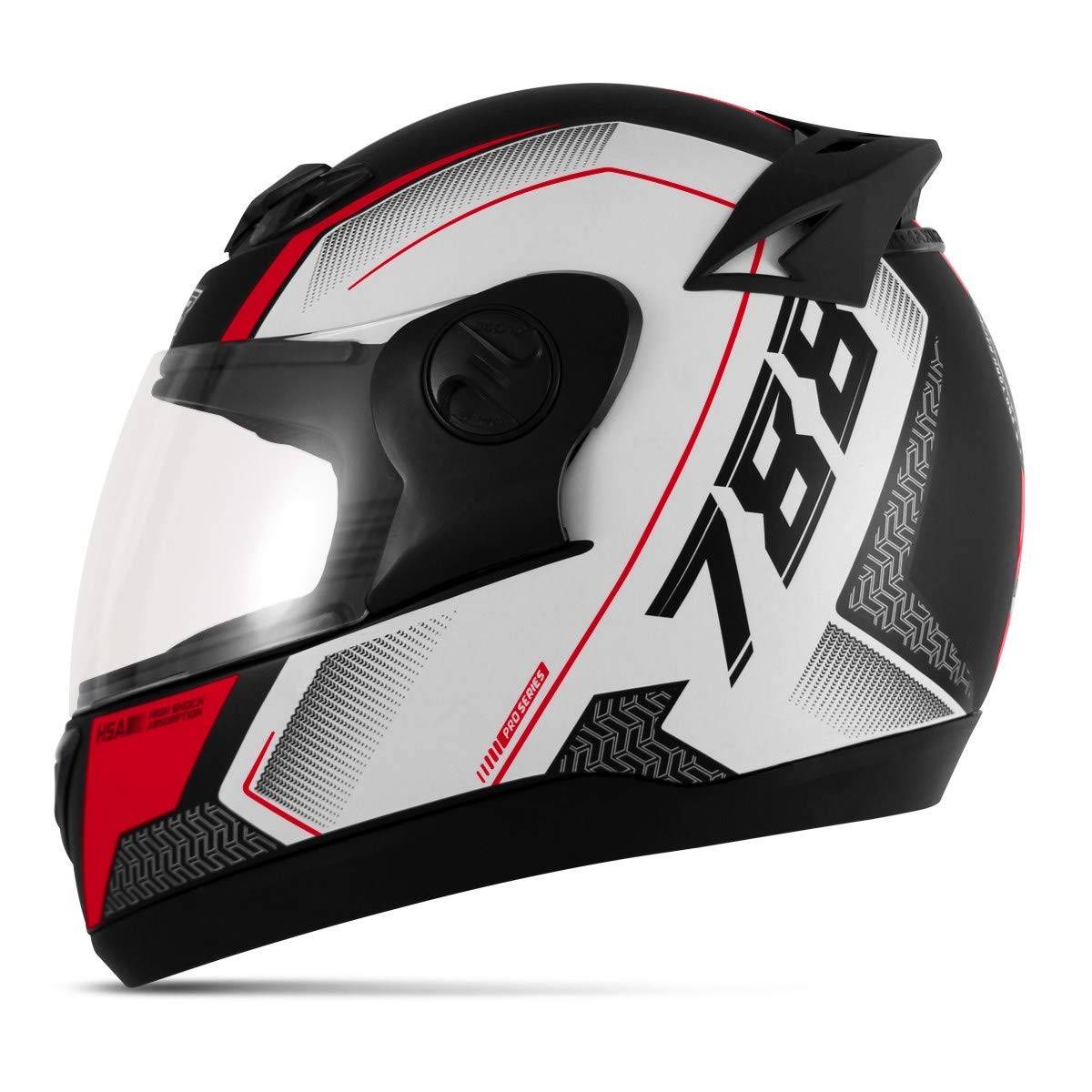 Capacete Fechado Pro Tork Evolution 788 G6 Pro Series Vermelho - Segurança e Estilo para Você!