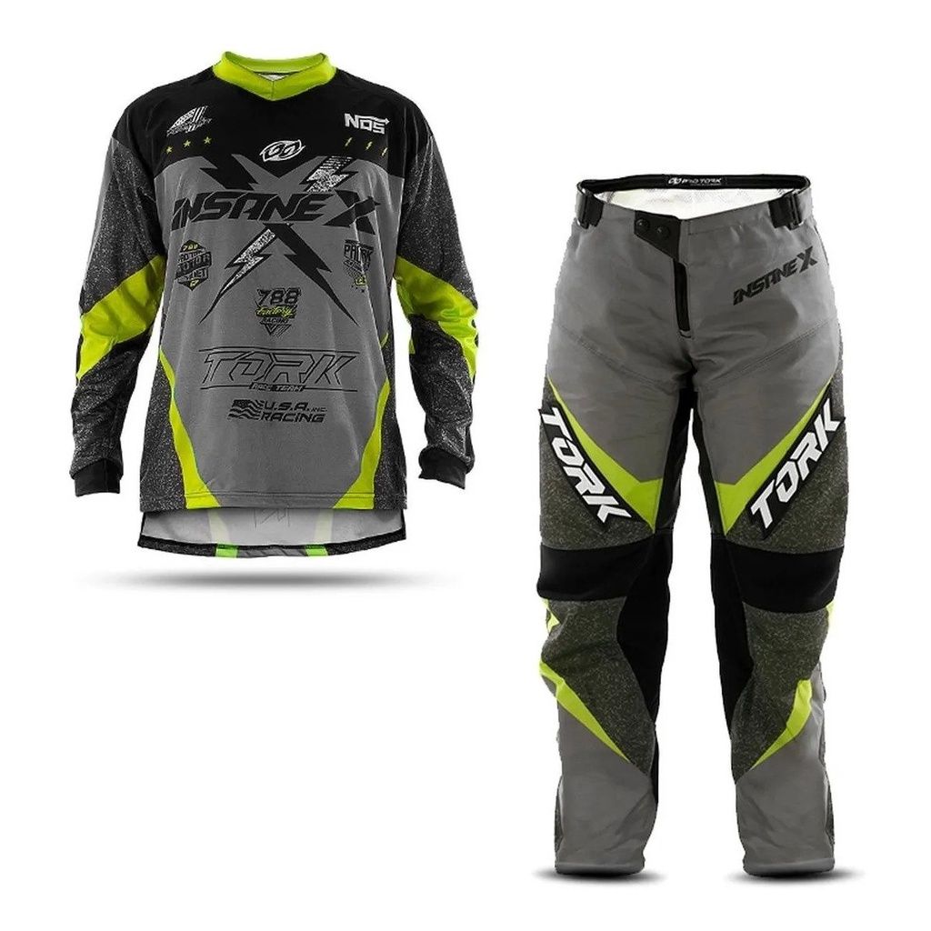 Pro Tork Insane X: Kit Trilha Cross Completo (M)