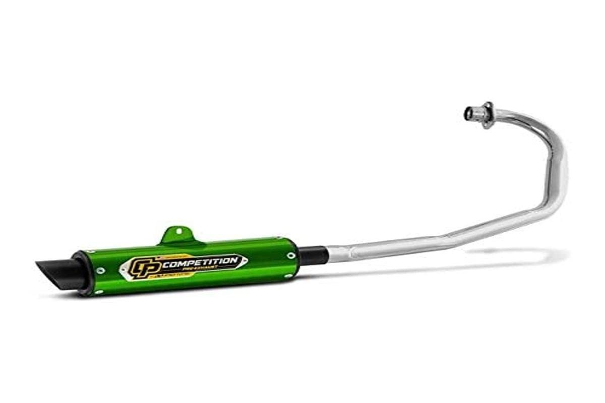 Escapamento Pro Tork Competition Curva Cromada Titan 160 Verde - Som Esportivo e Estilo Único