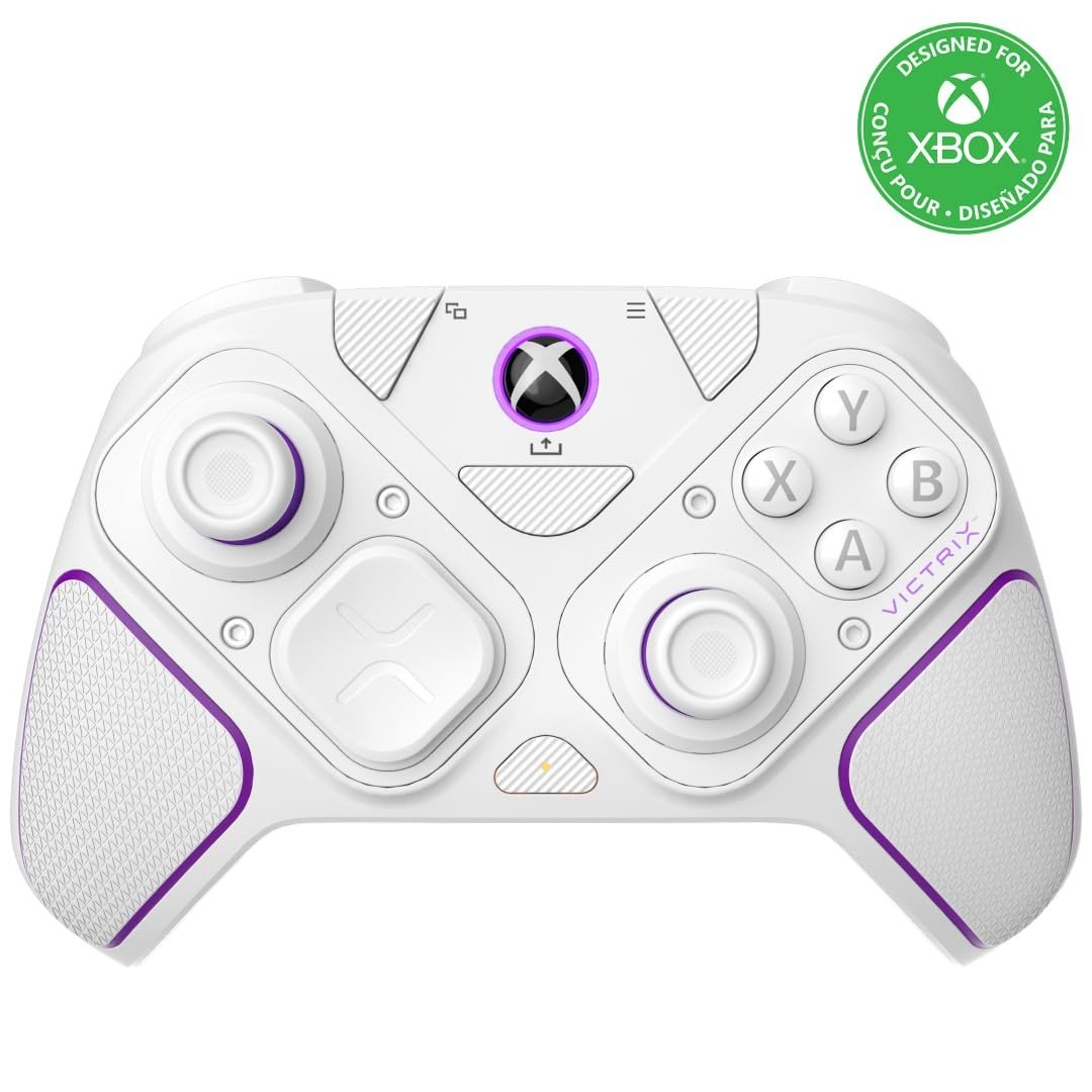 Controle Victrix Pro BFG Wireless White: Liberdade e Personalização para Xbox Series X|S, Xbox One e PC