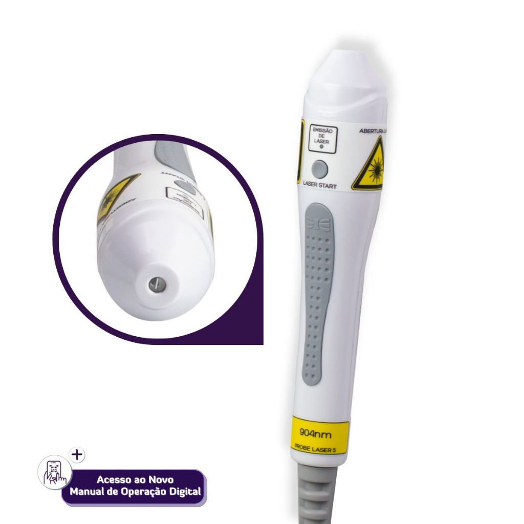 Probe 904nm Ibramed: Laser para Dor e Reabilitação