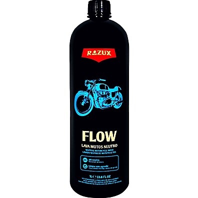 Produto Para Lavar Motos Razux 1L Flow – Limpeza Segura e Profissional