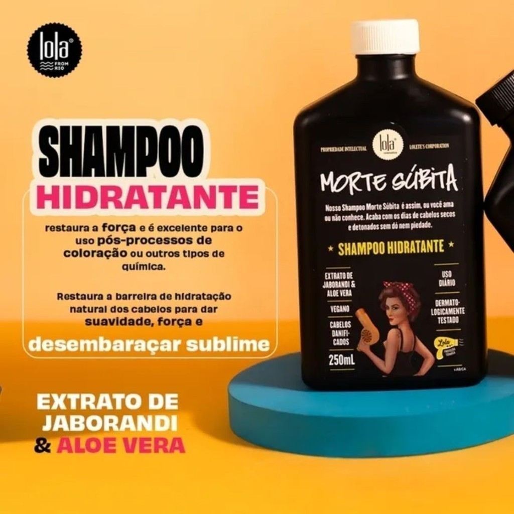 Lola Cosmetics Kit Morte Súbita: Reparação Total em 3 Produtos