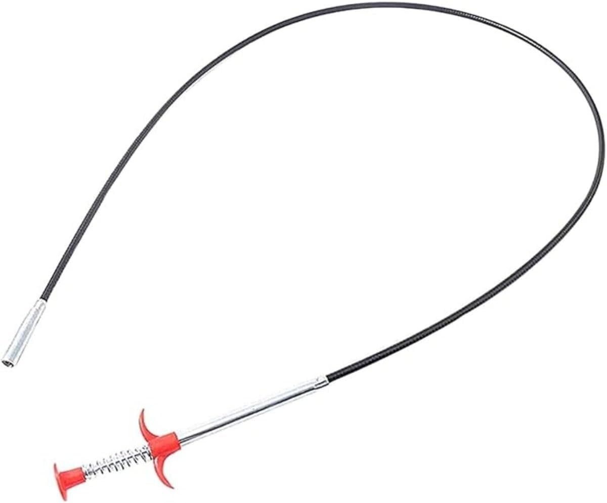 Desentupidor Limpador com Garra Extensível 2m - Cabo Flexível em Aço, Sem Produtos Químicos
