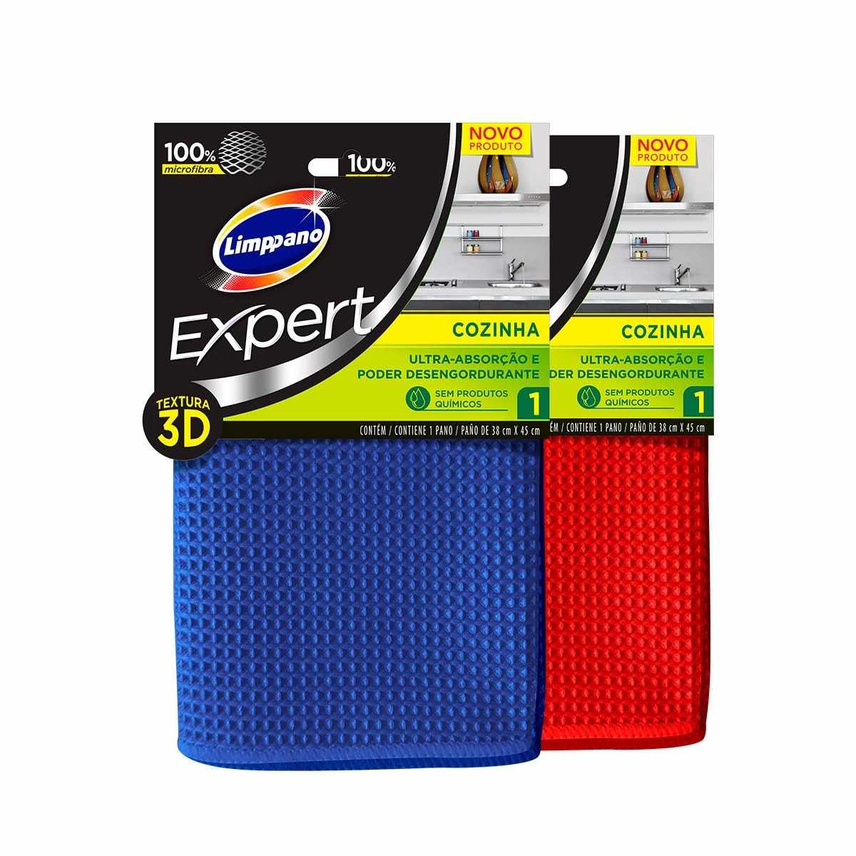Limppano Pano Expert Cozinha - Ultraabsorvente e Sem Produtos Químicos