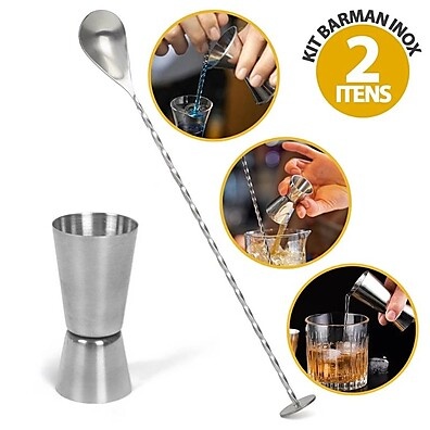 Kit Caipirinha Barman: Drinks Profissionais!
