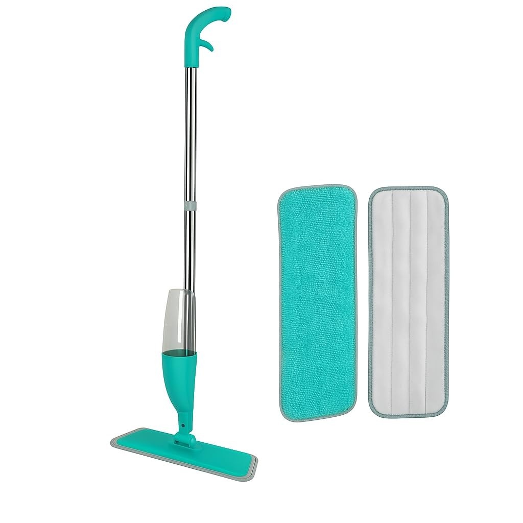 Mop 3 em 1 com 3 Refis e Reservatório de 400ml - Limpeza Profissional para Todos os Pisos