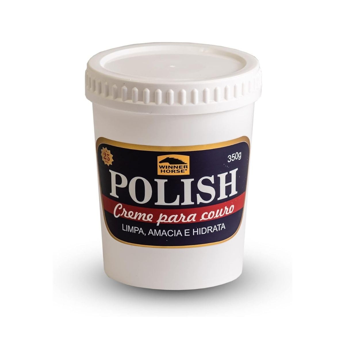 Cera Polish Winner Horse 350g: Brilho e Proteção Profissional para Couro de Selas e Botas