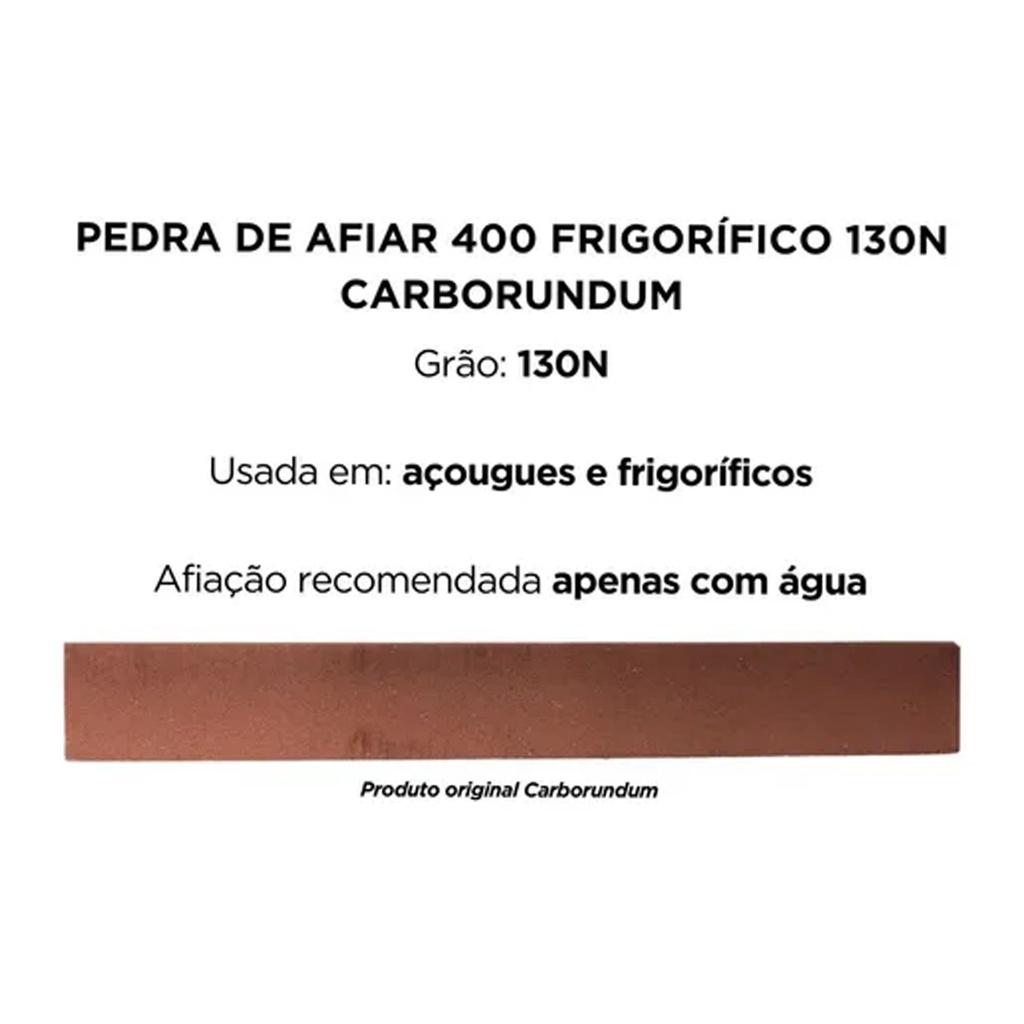 Pedra Laranja Carborundum #400n130: Afiamento Rápido e Profissional