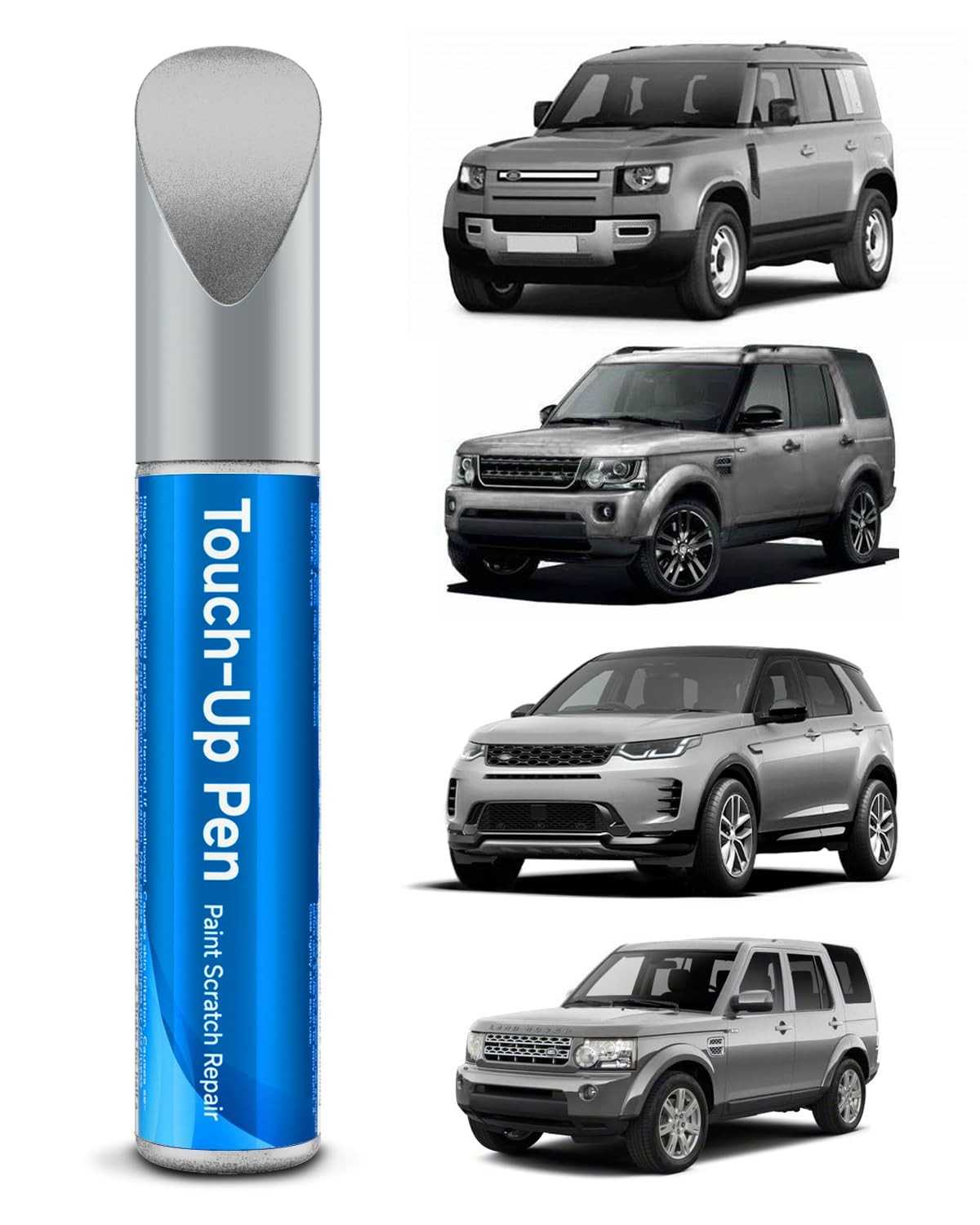 Tinta de Retoque Metálica Prateada para Land Rover - Reparo de Arranhões Fácil e Profissional