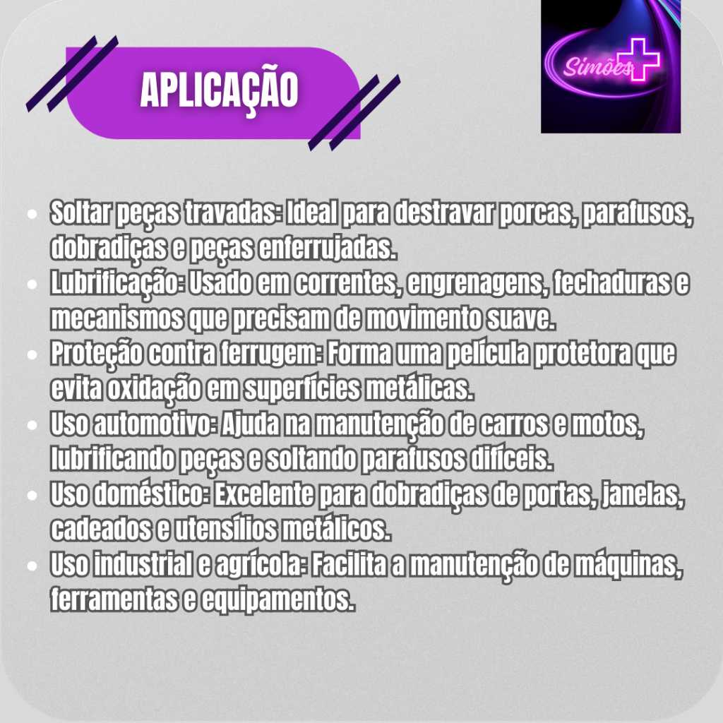 Desengripante Etaniz: Kit 12 Unidades Profissional
