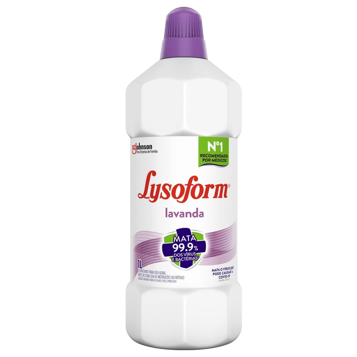 Lysoform Lavanda 1L - Desinfetante Líquido para Limpeza Profunda e Segura